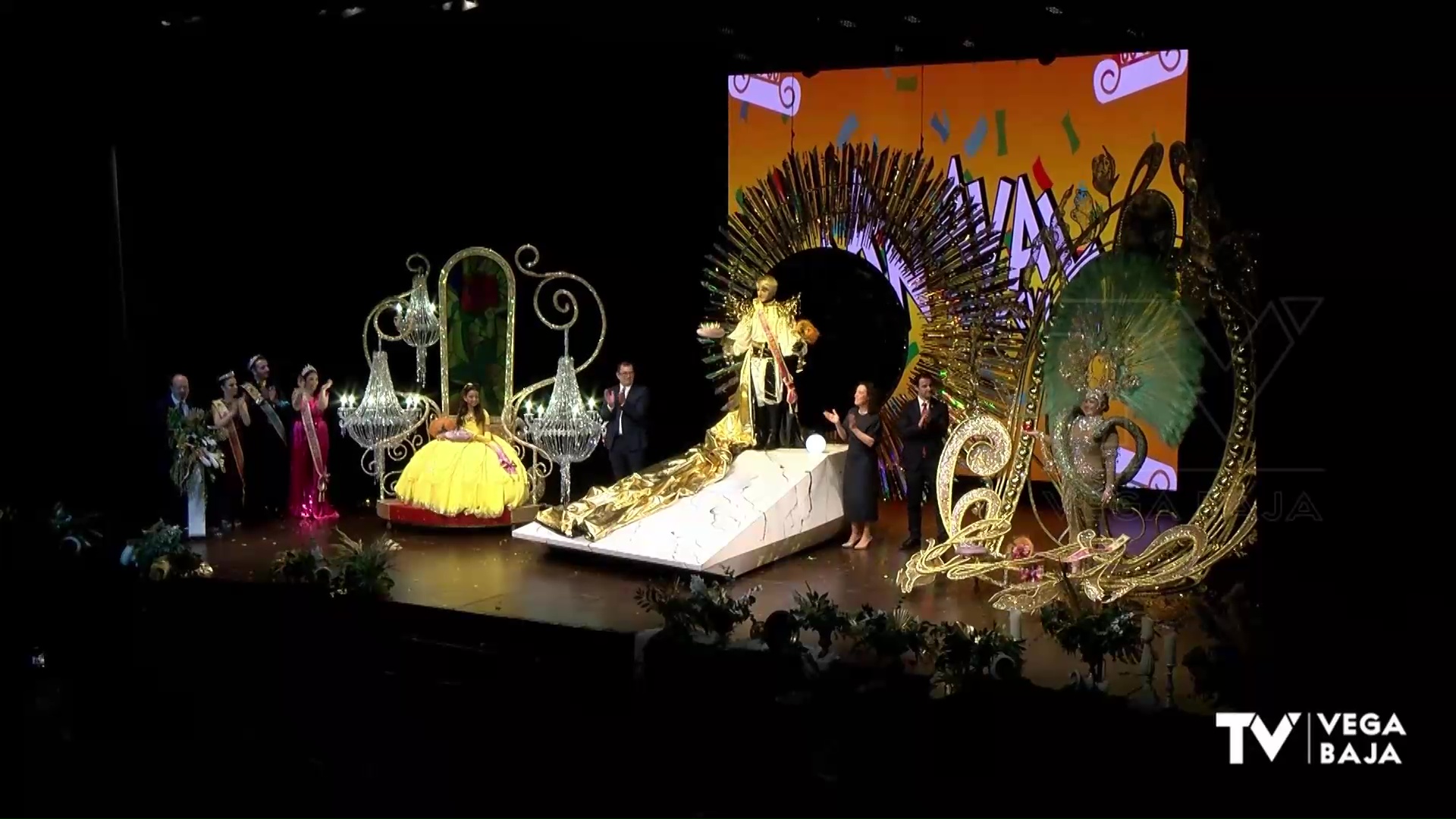 Coronación Reyes del Carnaval de Torrevieja